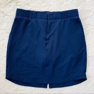 Under Armor navy blue golf hiking outdoor pickleball skort skirt shorts size 2